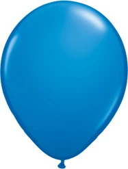 5 Inch Flag Blue Latex Balloons 100pk