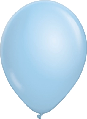 11 Inch Pearl Light Blue Latex Balloons 100pk