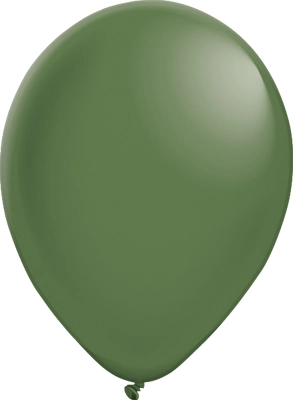 11 Inch Dark Sage Latex Balloons 100pk