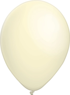 11 Inch Ivory Latex Balloons 100pk