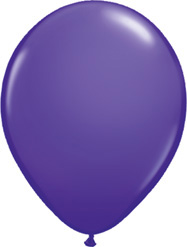 11 Inch Purple Violet Latex Balloons 100pk