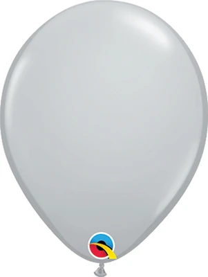 11 Inch Deco Gray Cloud Latex Balloon 100pk