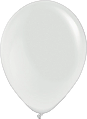 11 Inch Crystal Clear Latex Balloons 100pk