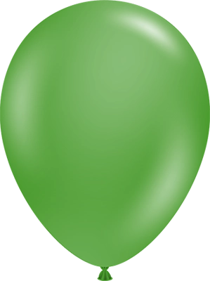 11 Inch Green Latex Balloon 100pk