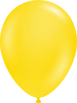 11 Inch Yellow Latex Balloon 100pk