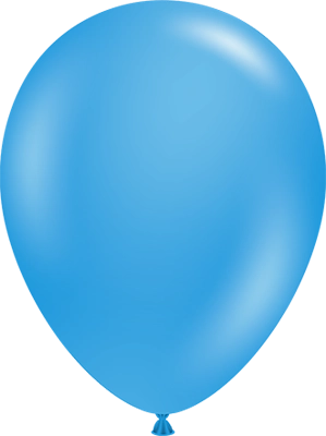 5 Inch Blue Latex Balloon 50pk