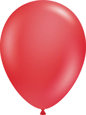 11 Inch Crystal Red Latex Balloon 100pk