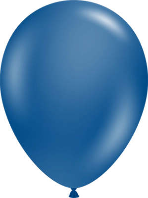 11 Inch Crystal Sapphire Blue Latex Balloon 100pk