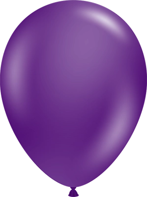 11 Inch Crystal Purple Latex Balloon 100pk