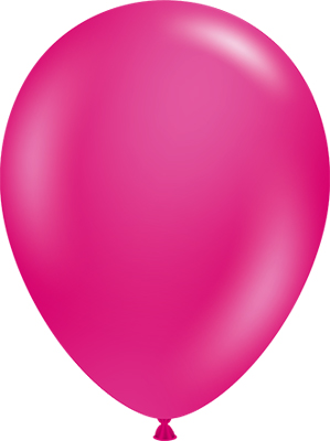5 Inch Crystal Magenta Latex Balloon 50pk