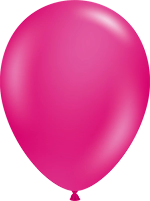 11 Inch Crystal Magenta Latex Balloon 100pk