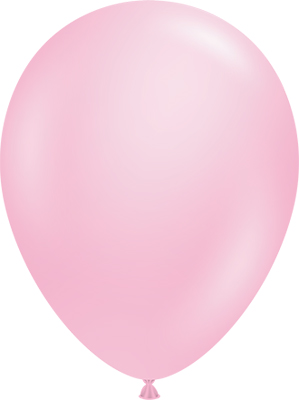 17 Inch Baby Pink Latex Balloon 50pk