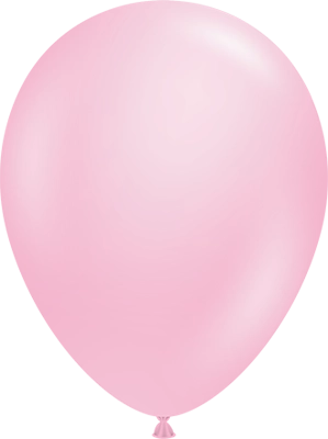 17 Inch Baby Pink Latex Balloon 50pk