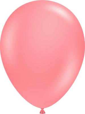 5 Inch Coral Latex Balloon 50pk