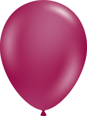 11 Inch Crystal Burgundy Latex Balloon 100pk