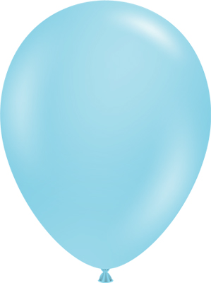 11 Inch Sea Glass Light Blue Latex Balloon 100pk