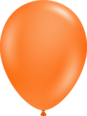 11 Inch Orange Latex Balloon 100pk