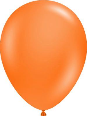 17 Inch Orange Latex Balloon 50pk