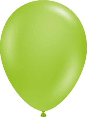 11 Inch Lime Green Latex Balloon 100pk