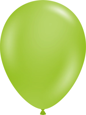 17 Inch Lime Green Latex Balloon 50pk