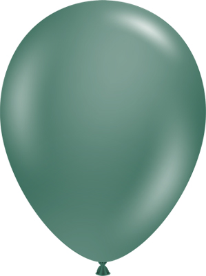 17 Inch Evergreen Latex Balloon 50pk