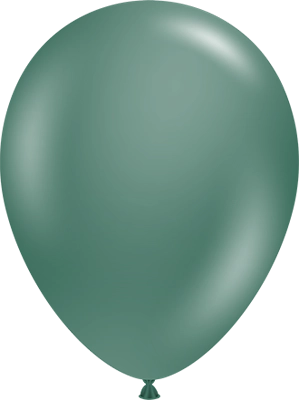 17 Inch Evergreen Latex Balloon 50pk