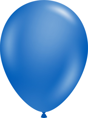 5 Inch Metallic Blue Latex Balloon 50pk
