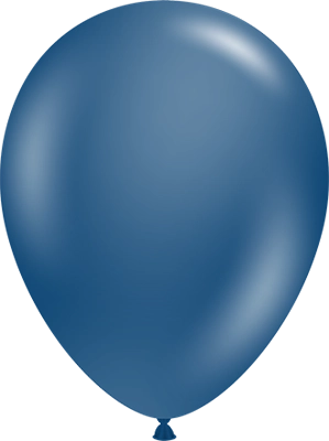 17 Inch Navy Blue Latex Balloon 50pk