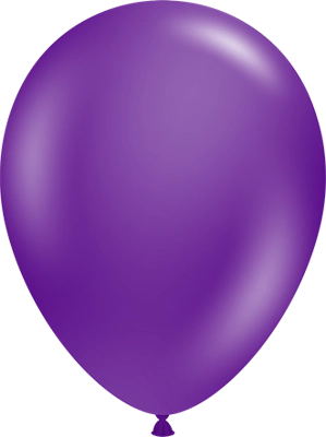 11 Inch Plum Purple Latex Balloon 100pk