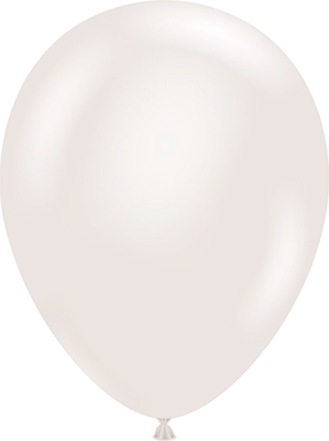 5 Inch Pearl Sugar White Latex Balloon 50pk