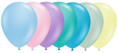 11 Inch Pastel Assortment Latex Balloon 100pk