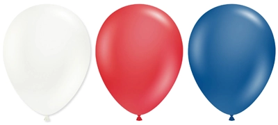 11 Inch Patriotic Assortment Latex Balloon 100pk