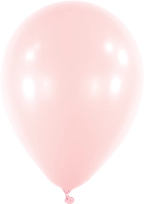 11 Inch Macaron Pink Rose Latex Balloon 100pk