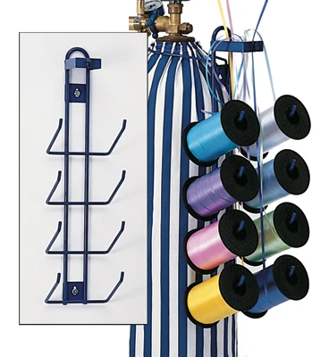 8 Spool Hanging Curling Ribbon Rack