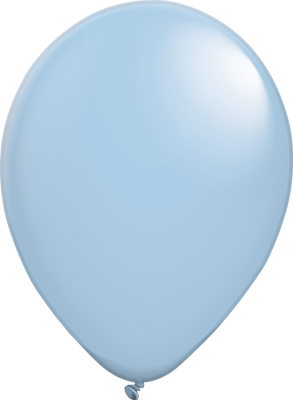 11 Inch Light Blue Latex Balloon 100pk