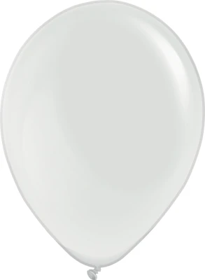 11 Inch Crystal Clear Latex Balloon 100pk