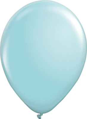 11 Inch Deco Sky Blue Latex Balloon 100pk