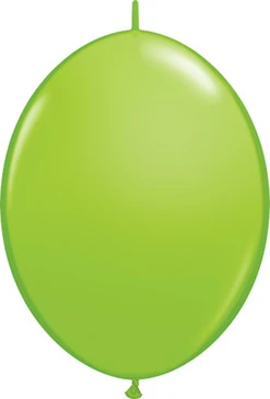 12 Inch Lime Green Quick Link Latex Balloons 50pk