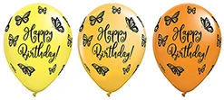 11 Inch Monarch Butterflies Latex Balloons 100pk