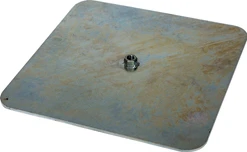 16 Inch x 16 Inch Steel Base Plate