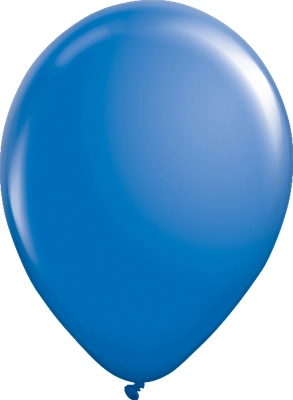 16 Inch Blue Latex Balloons 50pk