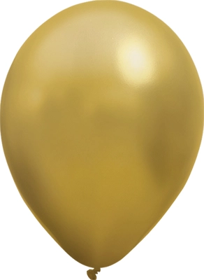 16 Inch Metallic Gold Latex Balloons 50pk