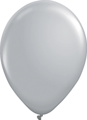 16 Inch Grey Latex Balloons 50pk