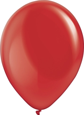 16 Inch Crystal Red Latex Balloons 50pk