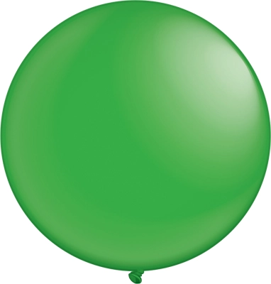 24 Inch Green Latex Balloons 5pk