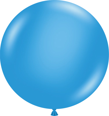 36 Inch Blue Latex Balloon 2pk