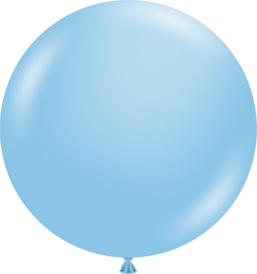 36 Inch Baby Blue Latex Balloon 2pk