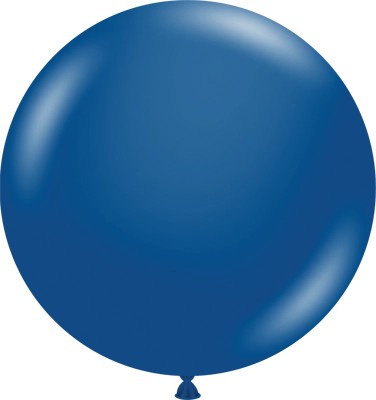 36 Inch Crystal Sapphire Blue Latex Balloon 2pk