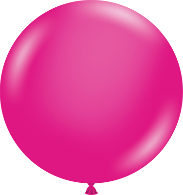 36 Inch Hot Pink Latex Balloon 2pk