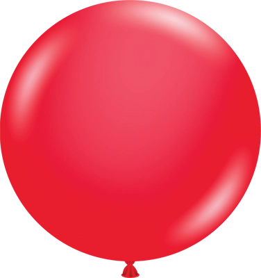 24 Inch Red Latex Balloon 3pk